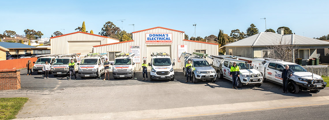 Donnas Electrical team